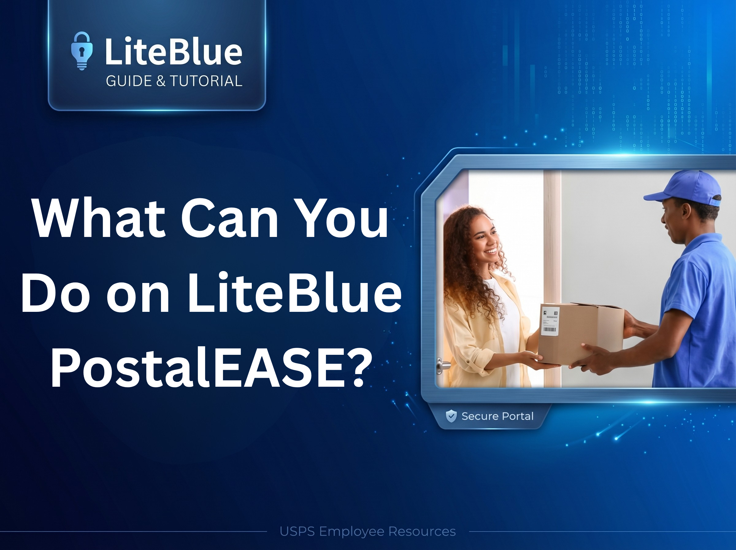What Can You Do on LiteBlue PostalEASE